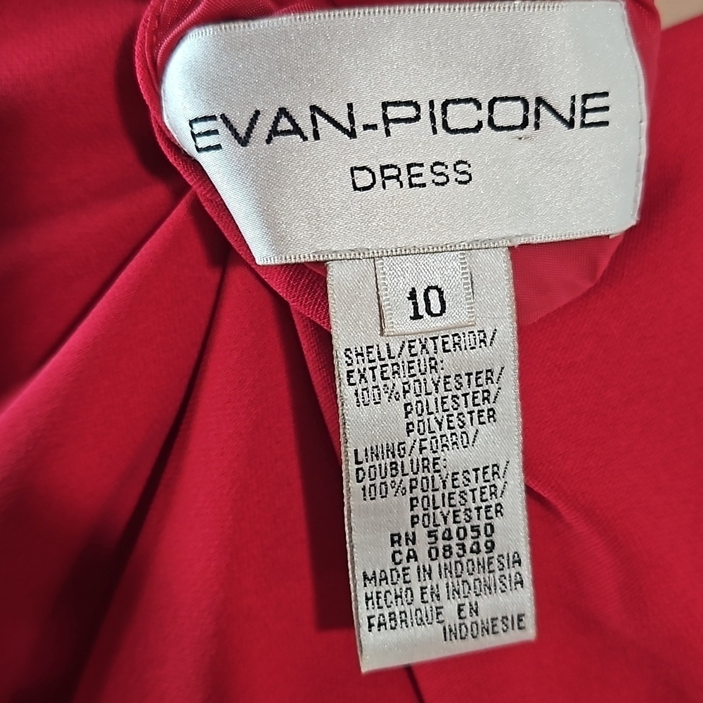 Evan Picone Formal Women's Dress Pink Mauve Sz 10 - Picture 7 of 7
